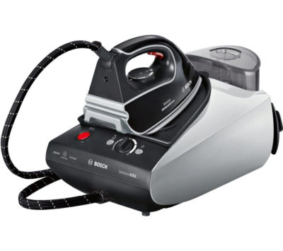 BOSCH Steam Station Sensixx B35L TDS3526GB Steam Generator Iron - Silver & Black BOSCH Steam Station Sensixx B35L TDS3526GB Steam Generator Iron - Silver & Black